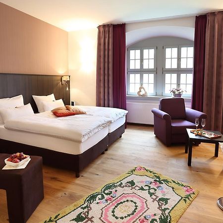 Hotel Garni Schloss Schoenberg Bad Brambach Luaran gambar