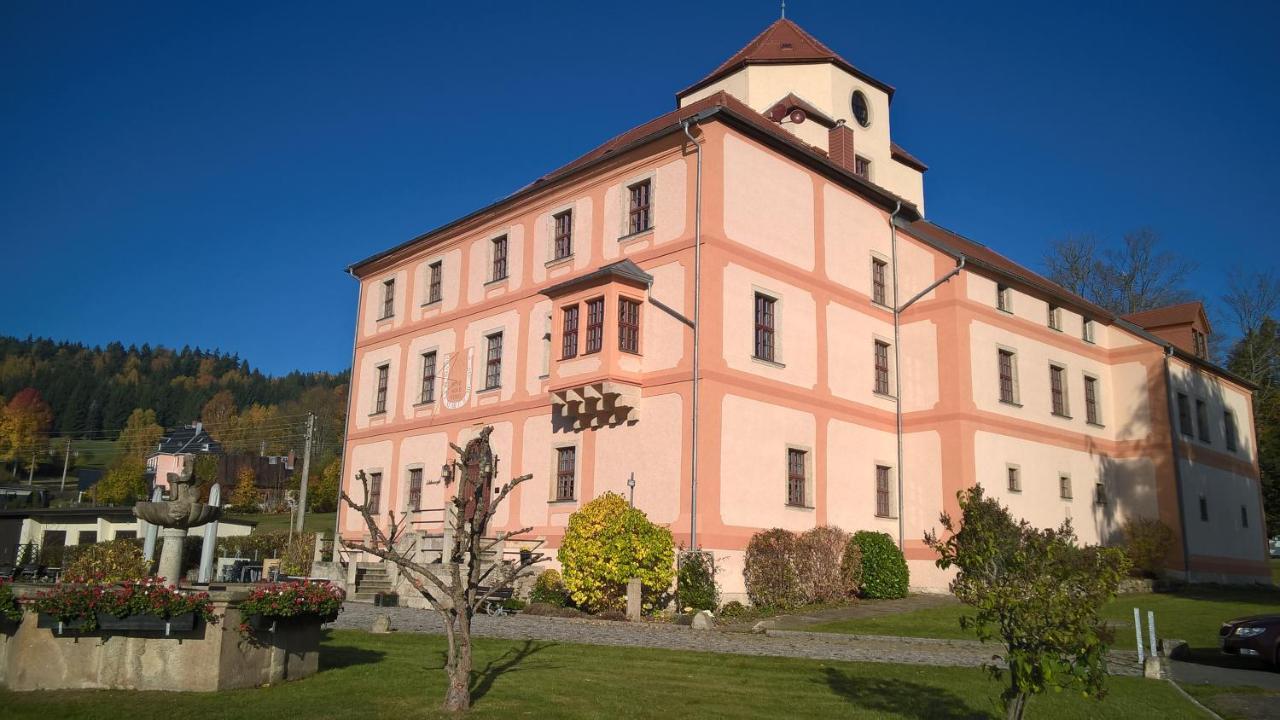 Hotel Garni Schloss Schoenberg Bad Brambach Luaran gambar