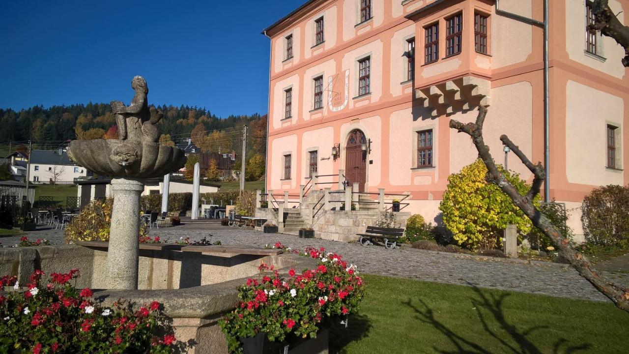Hotel Garni Schloss Schoenberg Bad Brambach Luaran gambar