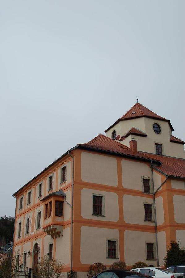 Hotel Garni Schloss Schoenberg Bad Brambach Luaran gambar