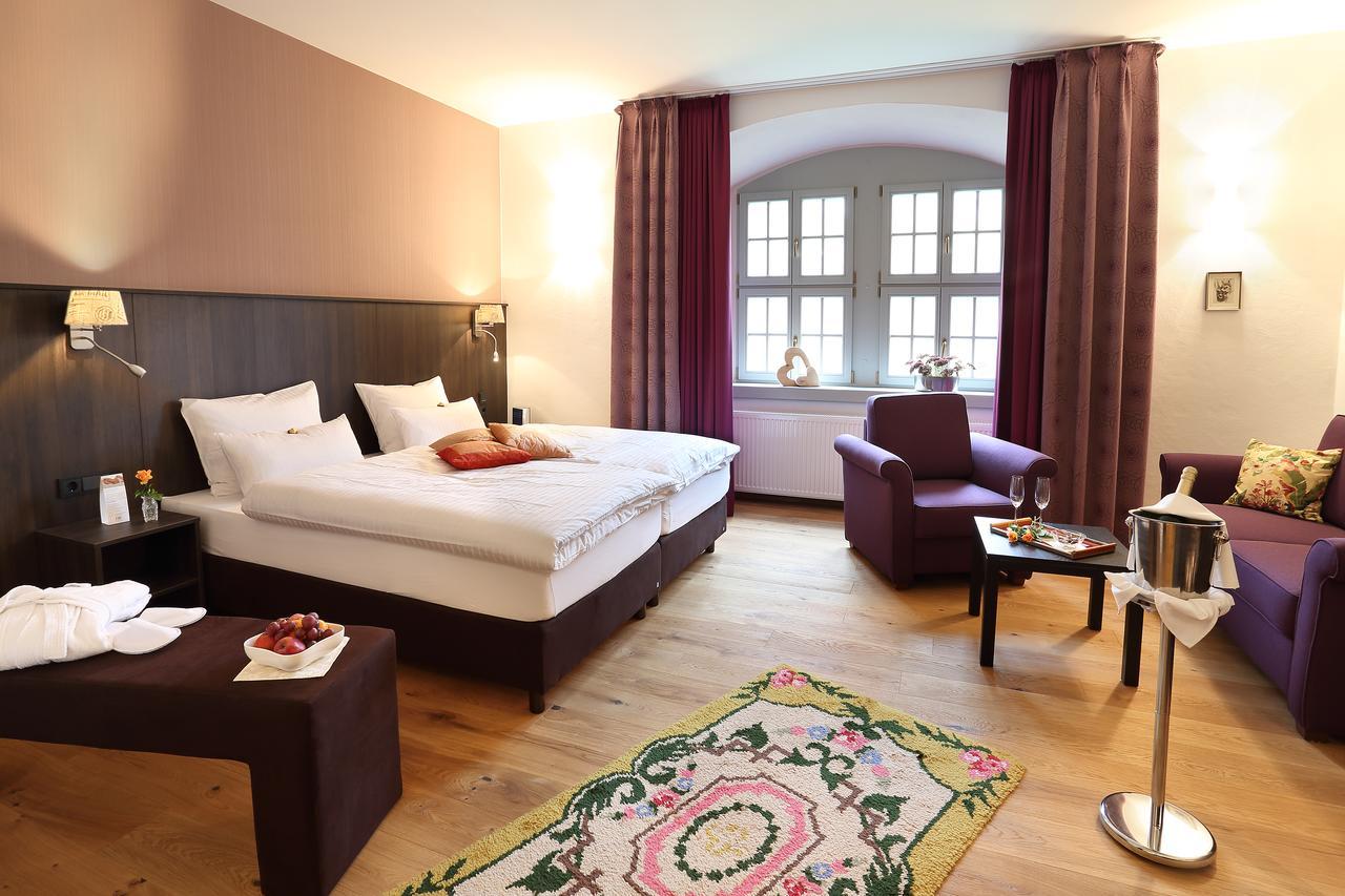 Hotel Garni Schloss Schoenberg Bad Brambach Luaran gambar